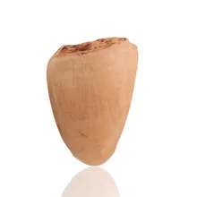 Tall faceted Erik Nørding Signature Smooth Natural 179 pipe showing natural briar grain and plateau top