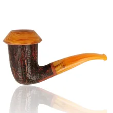 Paronelli Calabash Sabbiato Intarsio Briar Pipe 2048