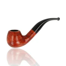 Adsorba Tan Saddle Bent Apple 9mm Briar Pipe 217