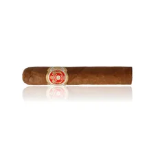 Punch Short de Punch Cuban cigar with natural brown wrapper and traditional red, gold and white Punch band.