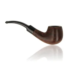 Sarome Budget Wenge Wood Dark Brown Bent Billiard SCP24031