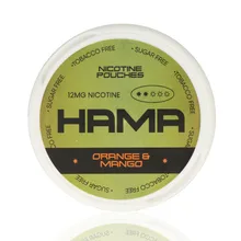Hama Tobacco Free Nicotine Pouches Orange and Mango 12mg