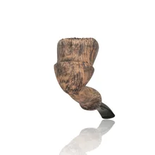 Erik Nording Freehand Signature Black Grain Briar Pipe 186