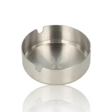 Stainless Steel Budget Ashtray 8cm 