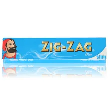 Zig Zag Slim, Blue, K.S.Cigarette Papers