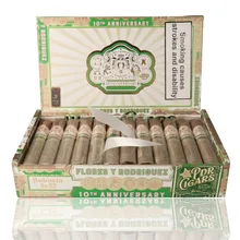 PDR Cigars Flores Y Rodriguez 10th Anniversary Robusto (Full Box of 24 Cigars)