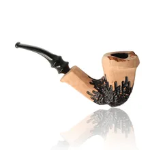 Erik Nording Signature Rustic Freehand Briar Pipe 163