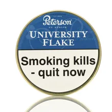 Peterson University Flake Tinned Pipe Tobacco (50g Tin)