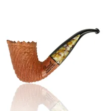 Paronelli Sandstorm Natural Intarsio Artisan Briar Pipe