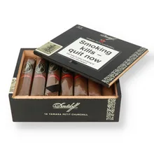 Davidoff Yamasa Petit Churchill Loose Cigars (Full Large Box of 14 Cigars)