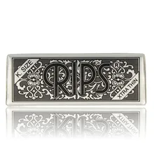 Rips Silver (King Size) Cigarette Papers on a roll