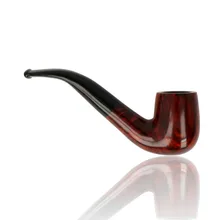 Adsorba Brown Tapered Bent Billiard 9mm Briar Pipe 103