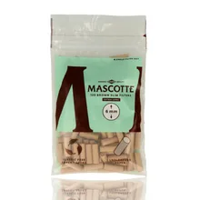 Mascotte Unbleached Natural Fibre Biodegradable XL 6mm Cigarette Filters