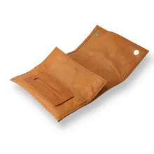 Artamis PO25CBR Roll Up Tan Hand Rolling Tobacco Pouch