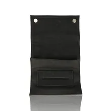 Artamis PO25BK Black Roll Up Hand Rolling Tobacco Pouch