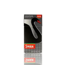 Swan Graphite Extra Slim Carbon / Charcoal Filter Tips (5mm)
