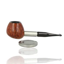 Vauen Tube Smooth 9mm Filter Fishtail Standing Pipe 1