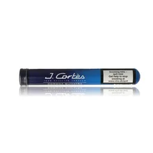 J Cortes *Blue* High Class Corona Sumatran (Single Tubed Cigar)
