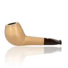 Talamona di Paolo Croci Toscano Olivewood 06 canted egg olivewood pipe with acrylic stem