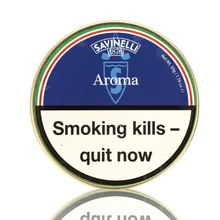 Savinelli Aroma Almond & Vanilla Pipe Tobacco (50g Tin) BLUE LABEL