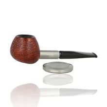 Vauen Tube Sandblast 9mm Filter Fishtail Standing Pipe 3