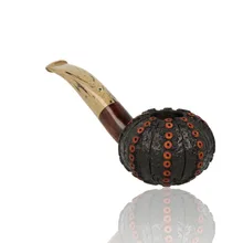 Northern Briars G5 Sea Urchin Hand Carved Briar Pipe NB-248