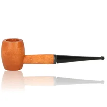 Missouri Meerschaum 2000-S Ozark Mountain Birchwood Pipe Straight Stem