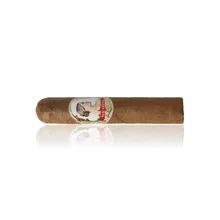 Single Casa Turrent Macarena Short Robusto cigar displaying the natural Mexican San Andrés wrapper and Macarena cigar band.