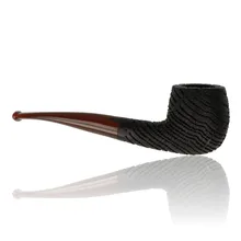 Talamona di Paolo Croci Fossil Rock Bog Oak Pipe 1234 (TAL-64)