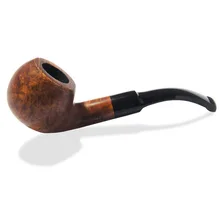 Falcon Coolway 24 6mm Filtered Bent Apple Saddle Stem Briar Pipe