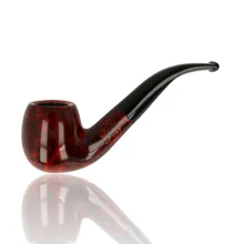 Adsorba Brown Tapered Bent Apple 9mm Briar Pipe 107