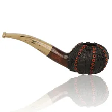 Northern Briars G5 Sea Urchin Hand Carved Briar Pipe NB-248