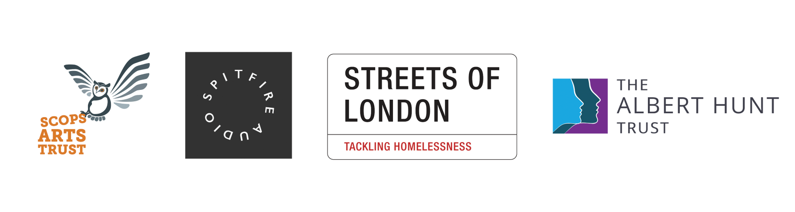 Scops Arts Trust, Spitfire Audio, Streets of London, The Albert Hunt Trust