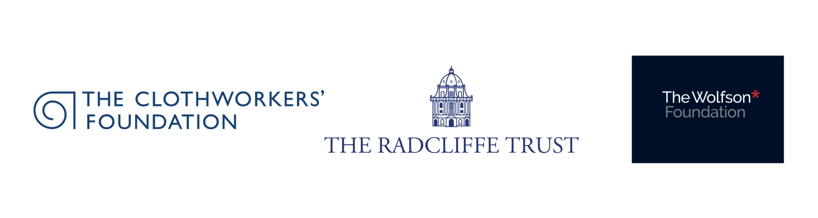 The Clothworkers Foundation, The Radcliffe Trust, The Wolfson Foundation