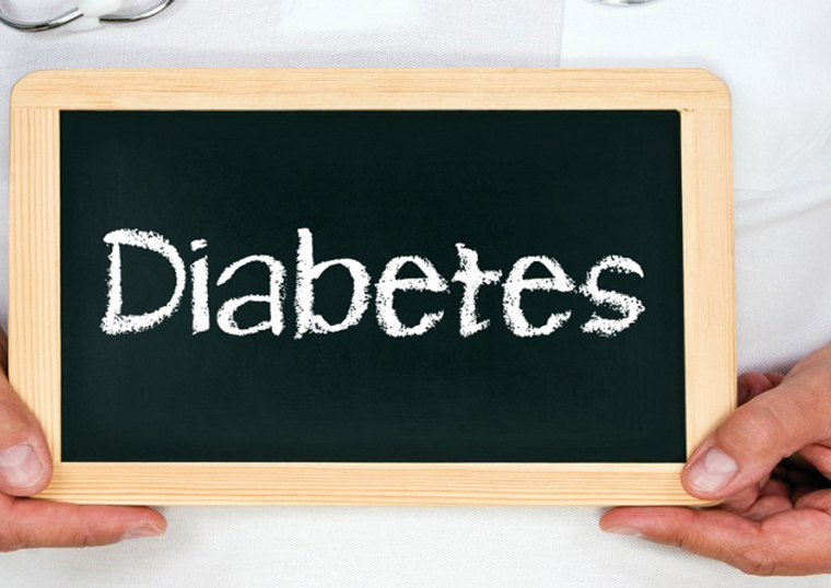 diabetes chalk board