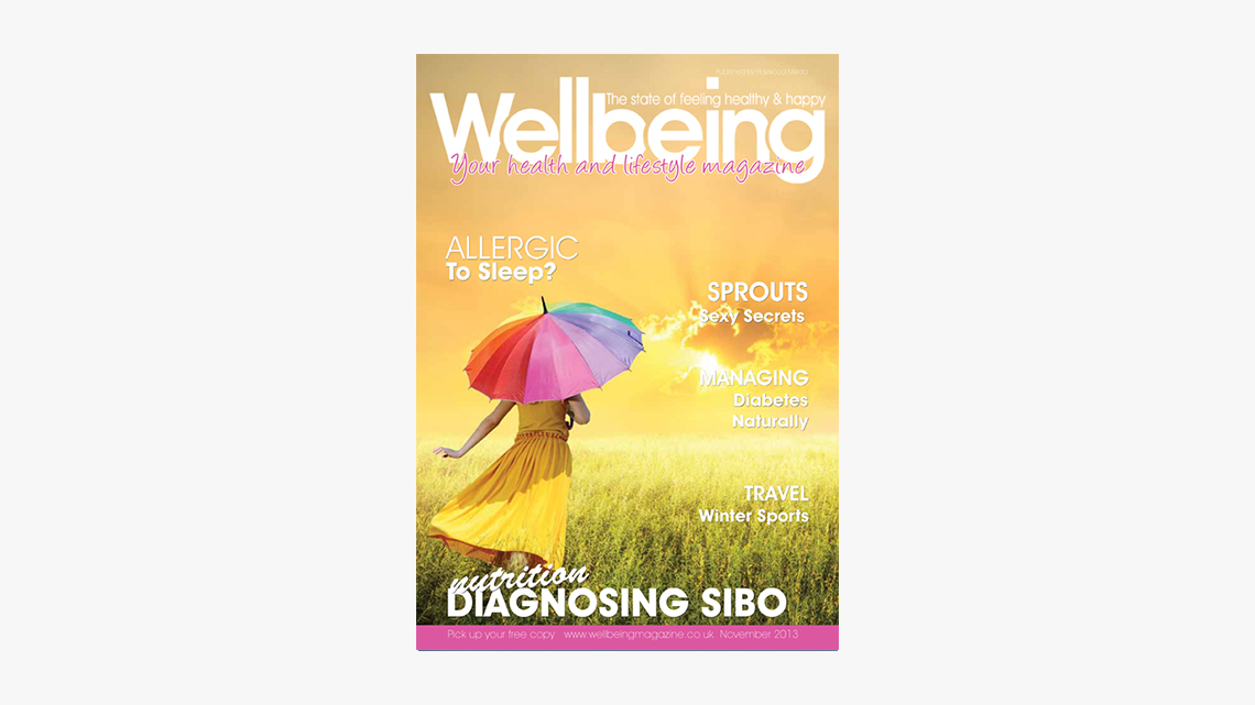 Wellbeing Magazine November 2013