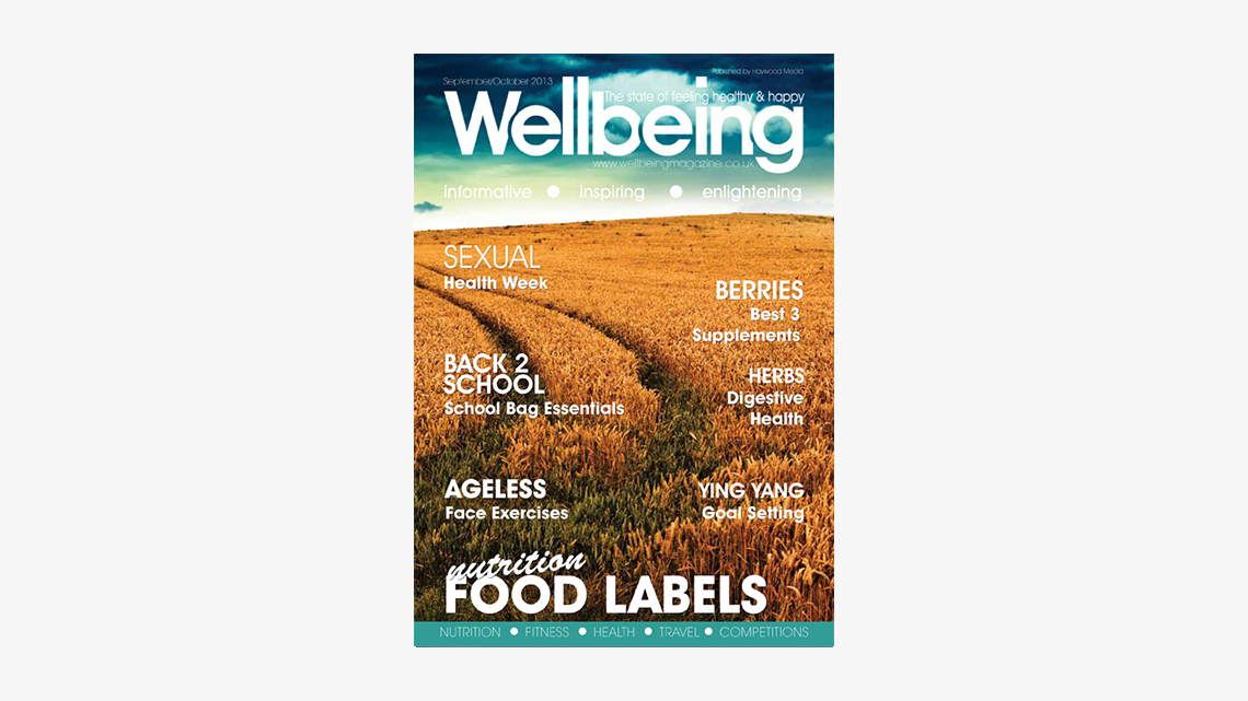 Wellbeing Magazine September 2013