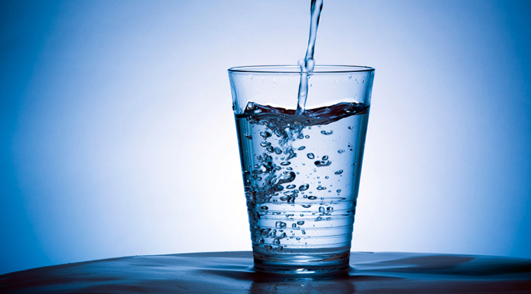 glass of water