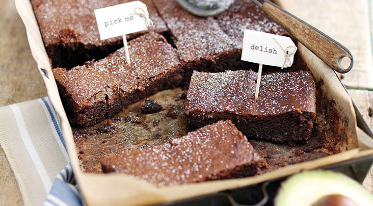 Brownie avocado