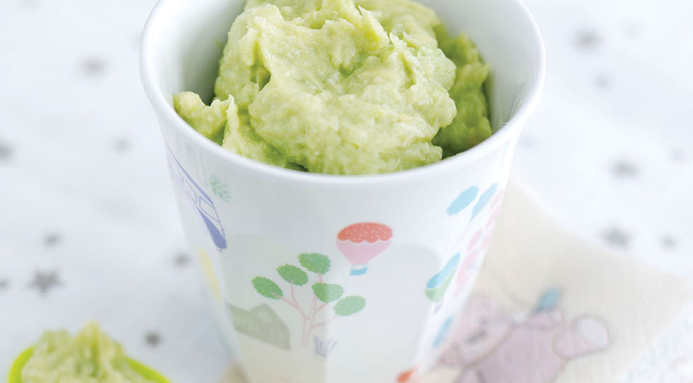 Baby weaning chicken avocado
