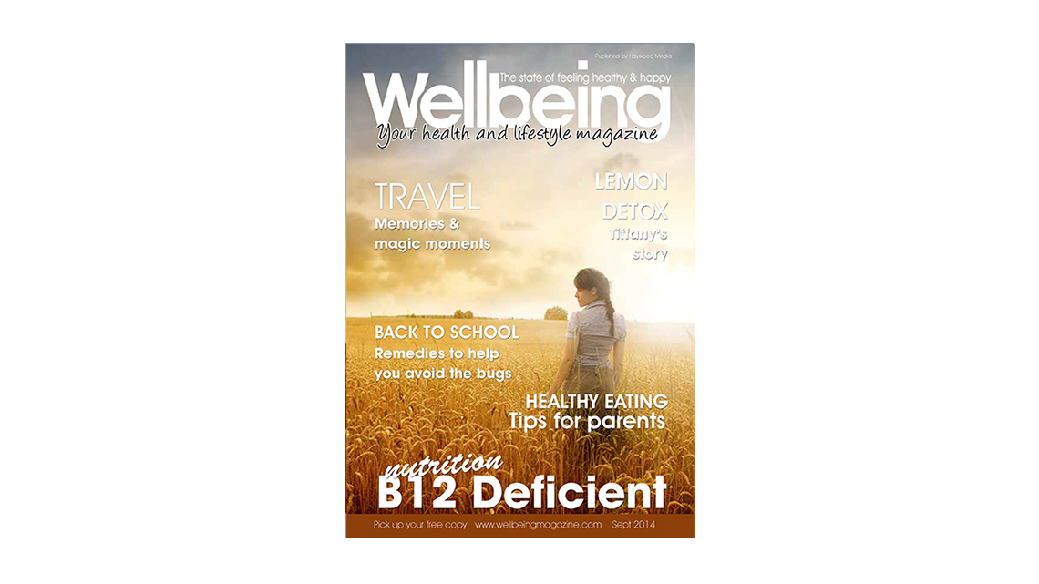 Wellbeing Magazine September 2014