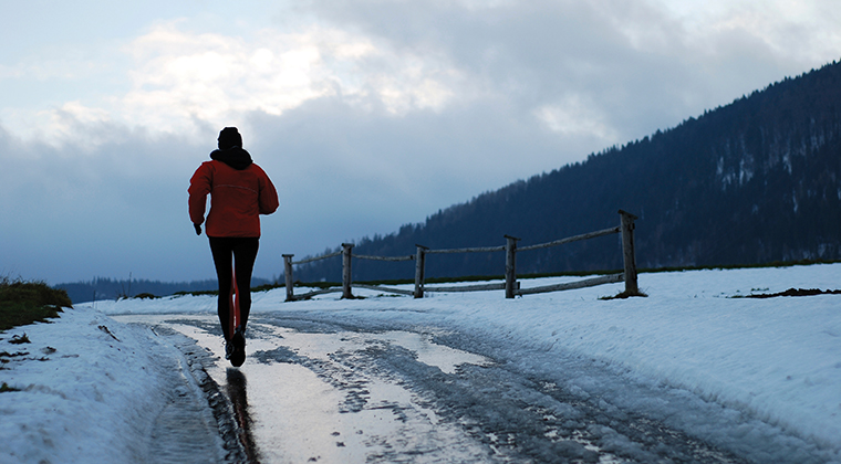 running in winter