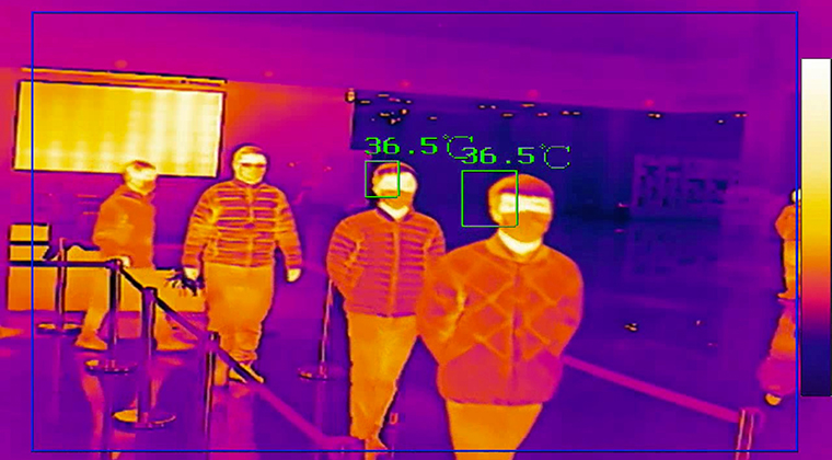 Thermal screening gives reassurance to customers