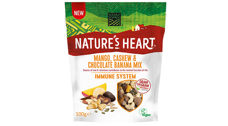 Nature’s Heart Immune System Snack Range