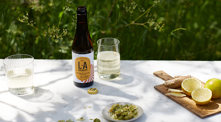 Introducing the Latest Craft Drink from L.A Brewery: Tropical Ginger with Yuzu Brewed for flavour and crafted from nature