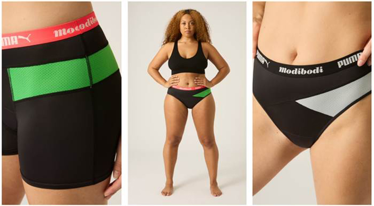 PUMA x Modibodi® Active Classic Briefs