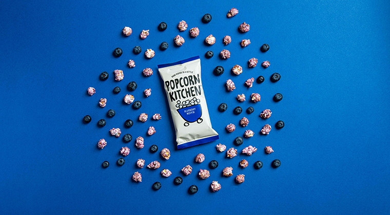 Popcorn Kitchen Launches Blueberry Muffin Popcorn