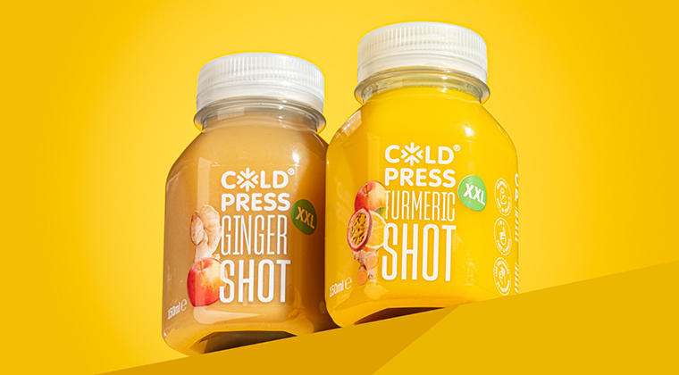 Coldpress Launches Everyday Affordable Ginger and Turmeric Double Shots