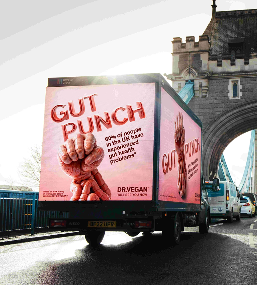 DR.VEGAN Launches ‘Gut Punch’ Campaign to Tackle Gut Health Crisis in the UK