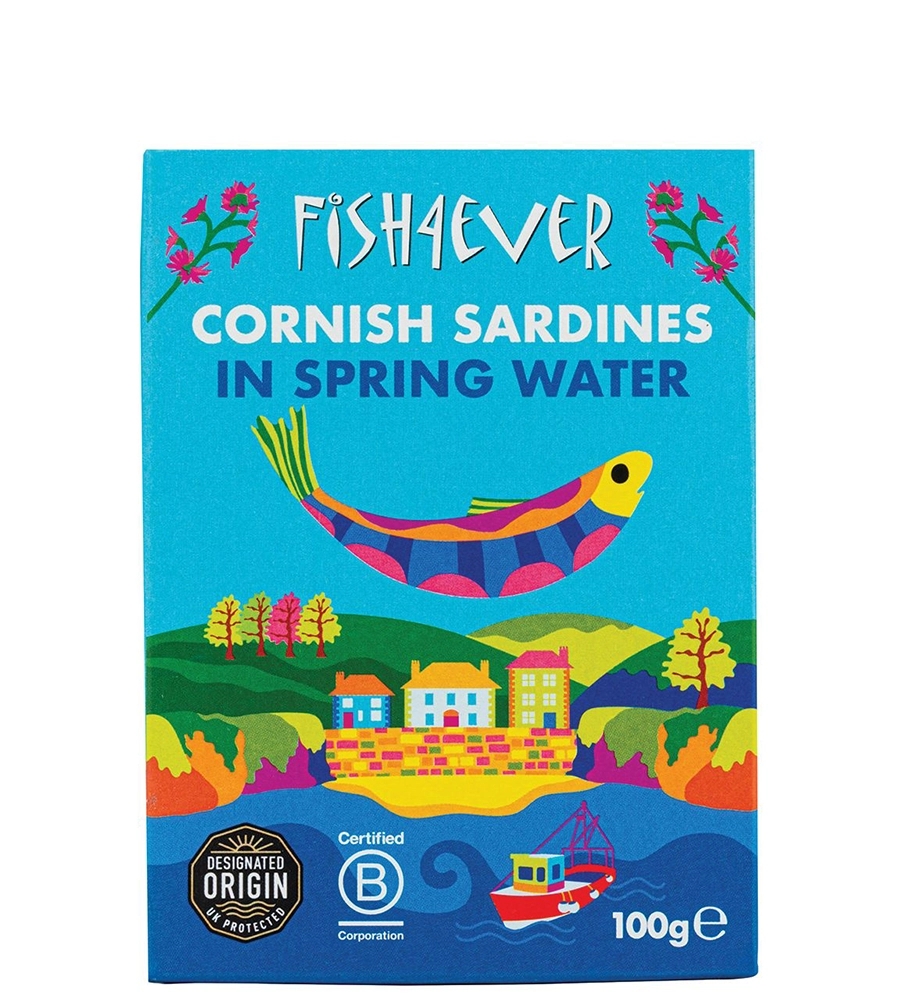 Fish4Ever Introduces Sustainably Sourced Cornish Sardines to Its New Look Tinned Fish Range